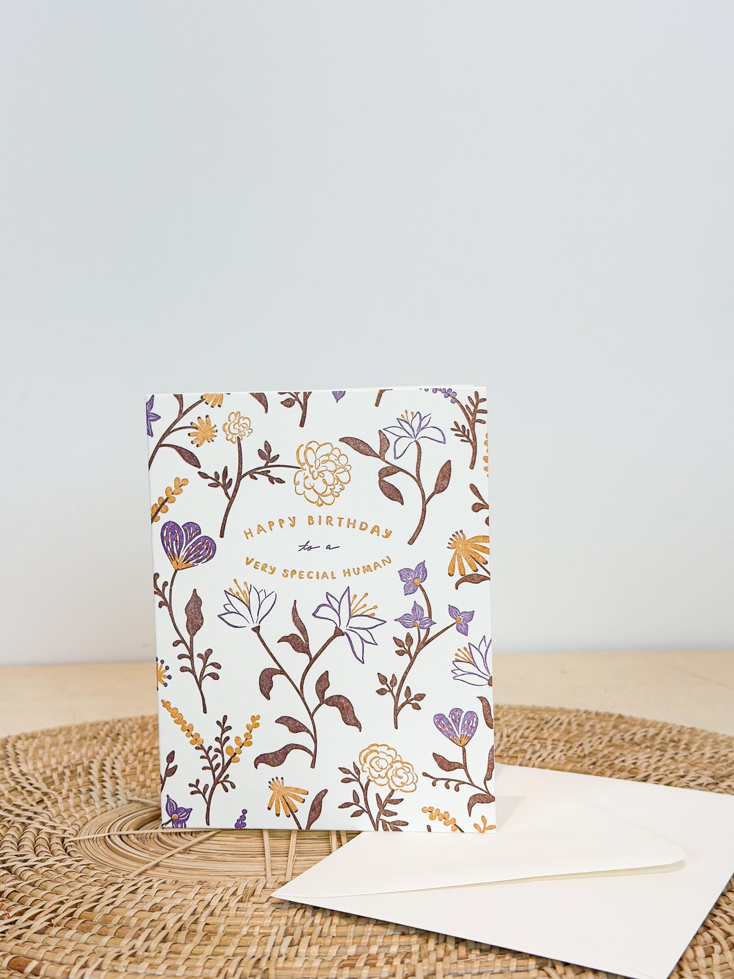 Homework Letterpress Studios - Special Human Birthday