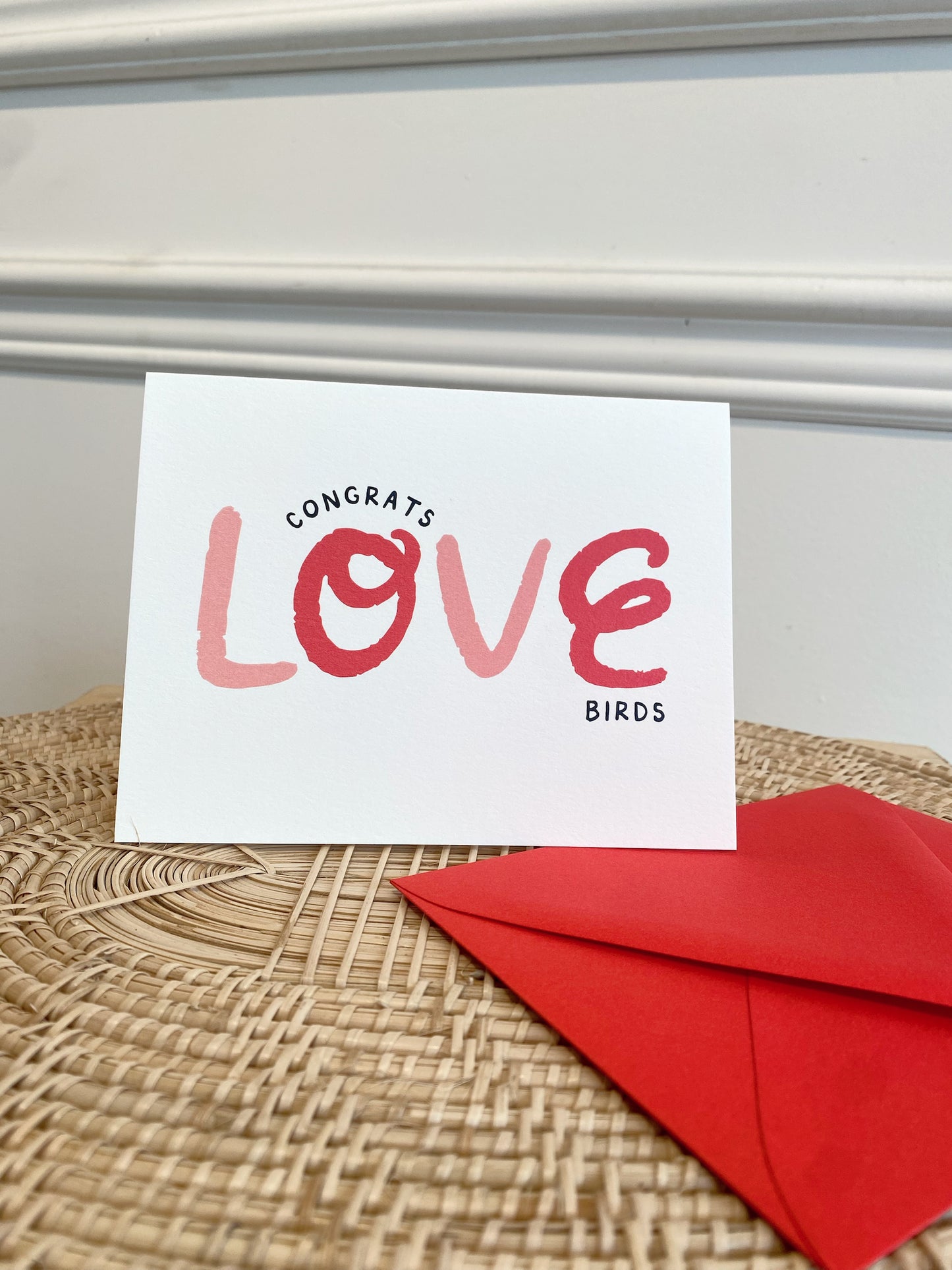 Pretty by Her Cards - Congrats Love Birds