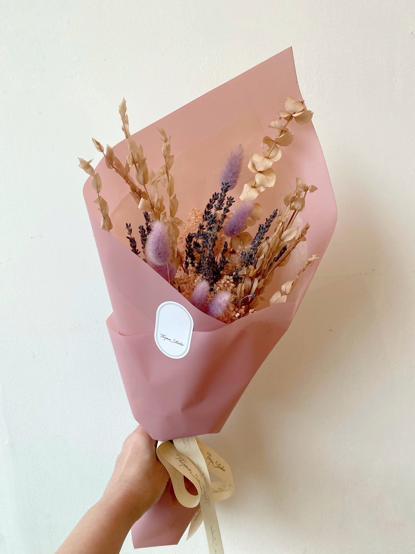 Soft Embrace in Bloom Dried Bouquet