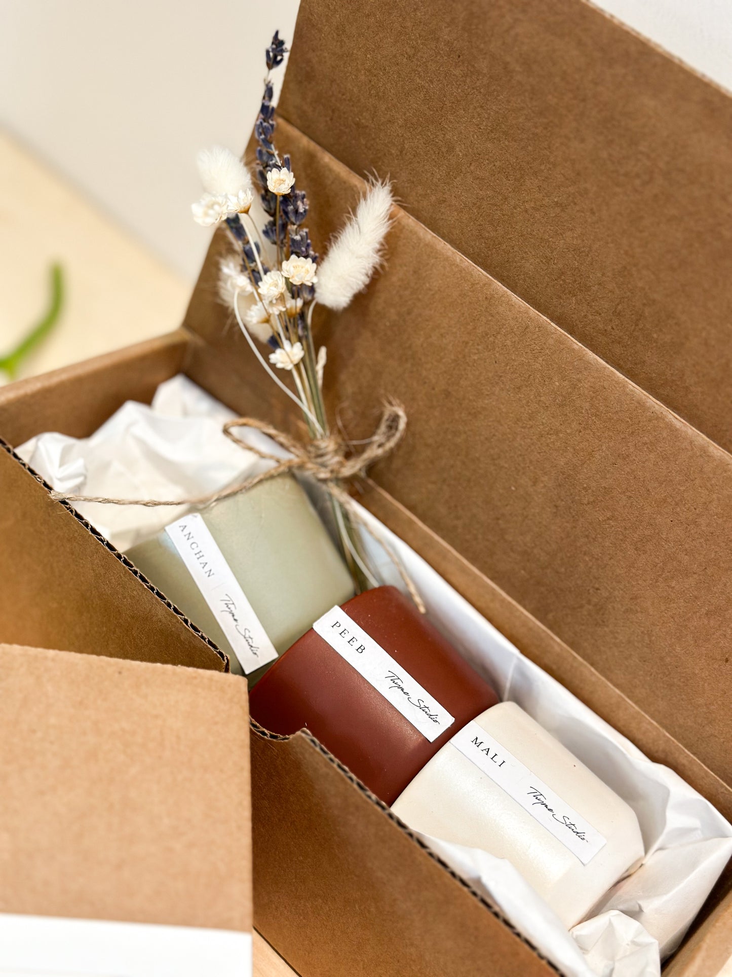 Thyme Studio Trio Candle Set