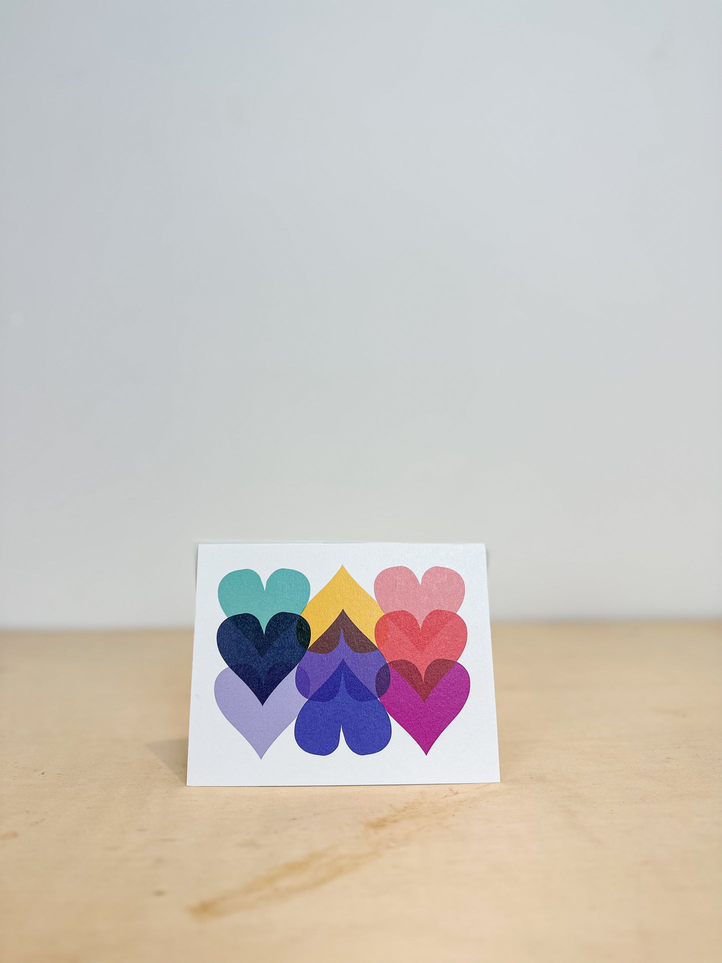 Multiple Hearts - Halfpenny Postage