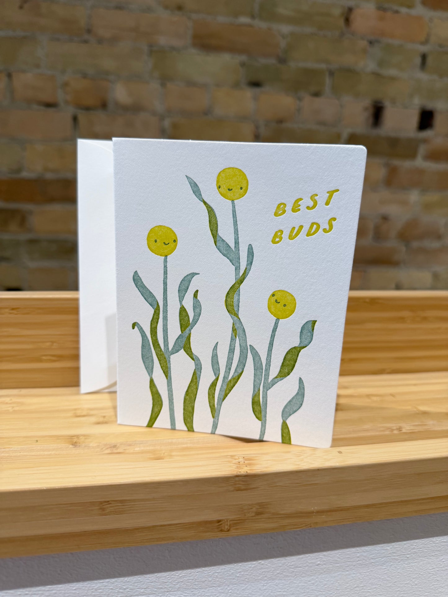Best Buds - Homework Letterpress