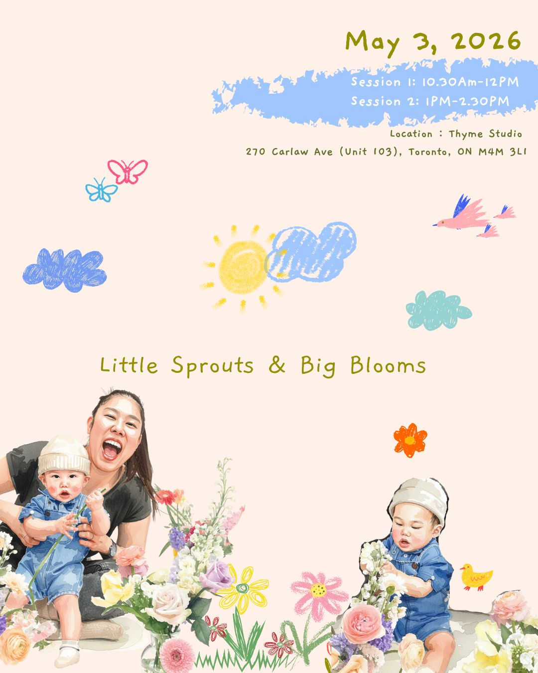 Little Sprouts & Big Blooms: WORKSHOP