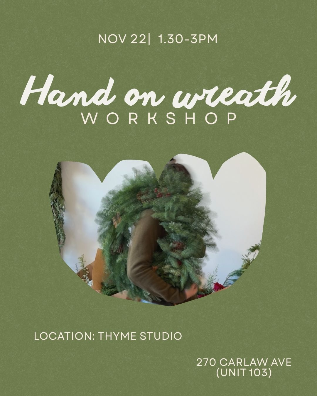 Hands-On Holiday Wreath Workshop