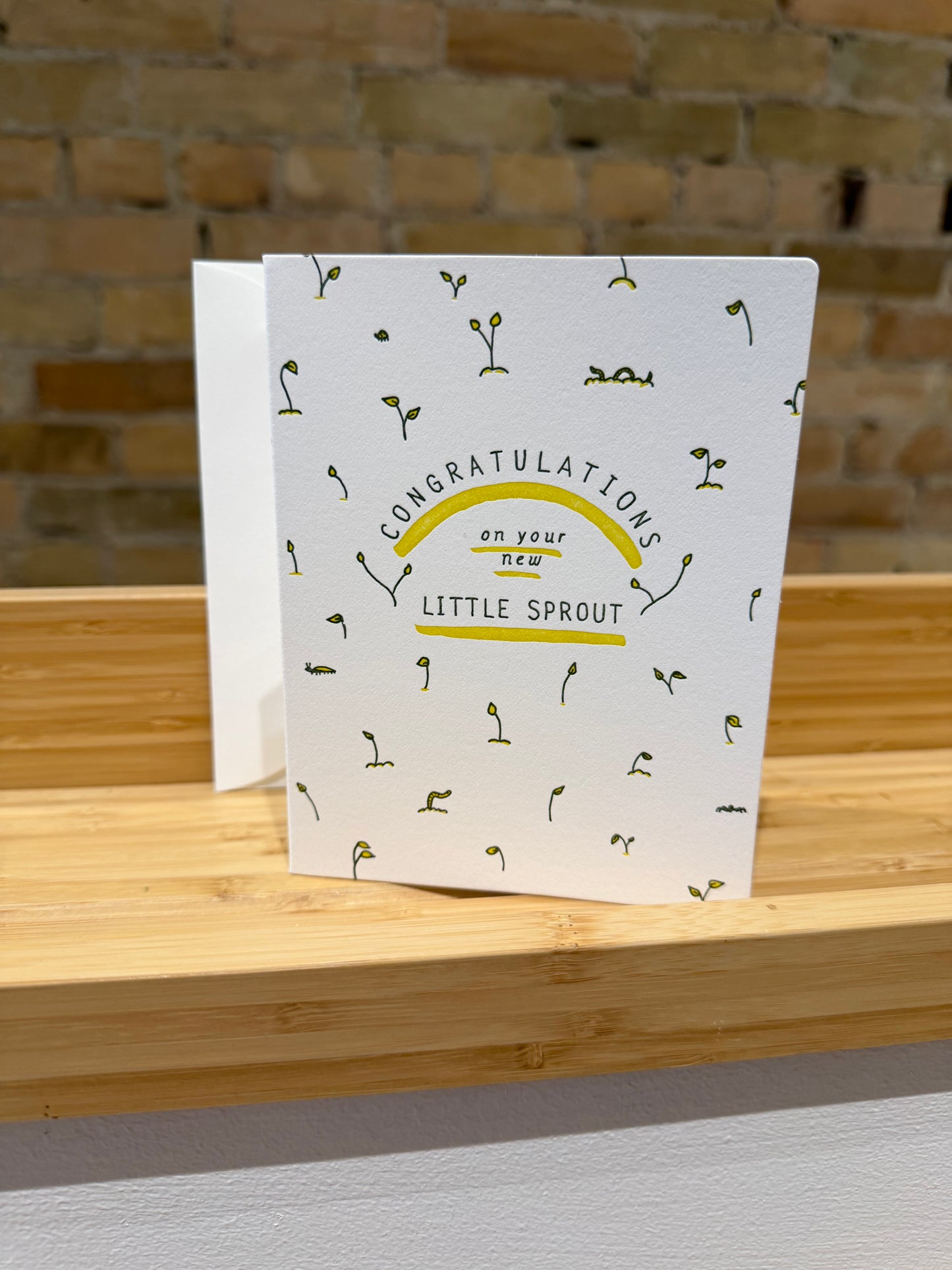 Homework Letterpress - Baby Greeting Cards