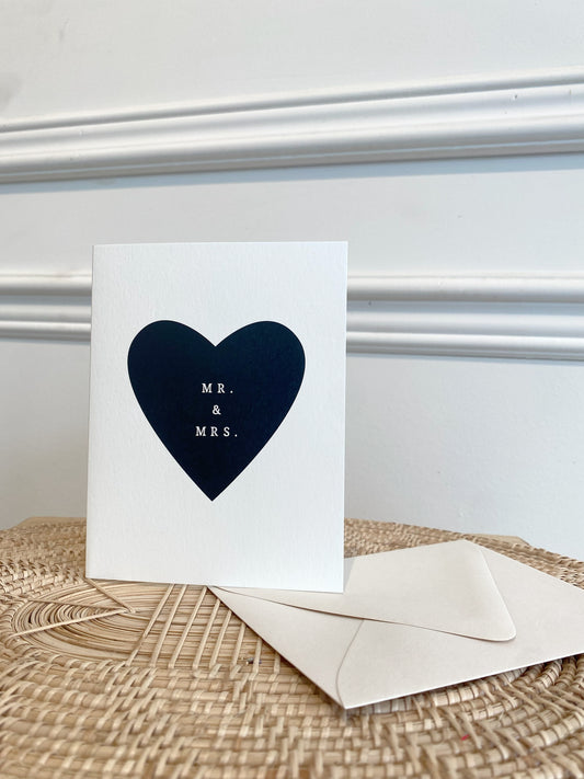 Pretty by Her Cards - Mr & Mrs