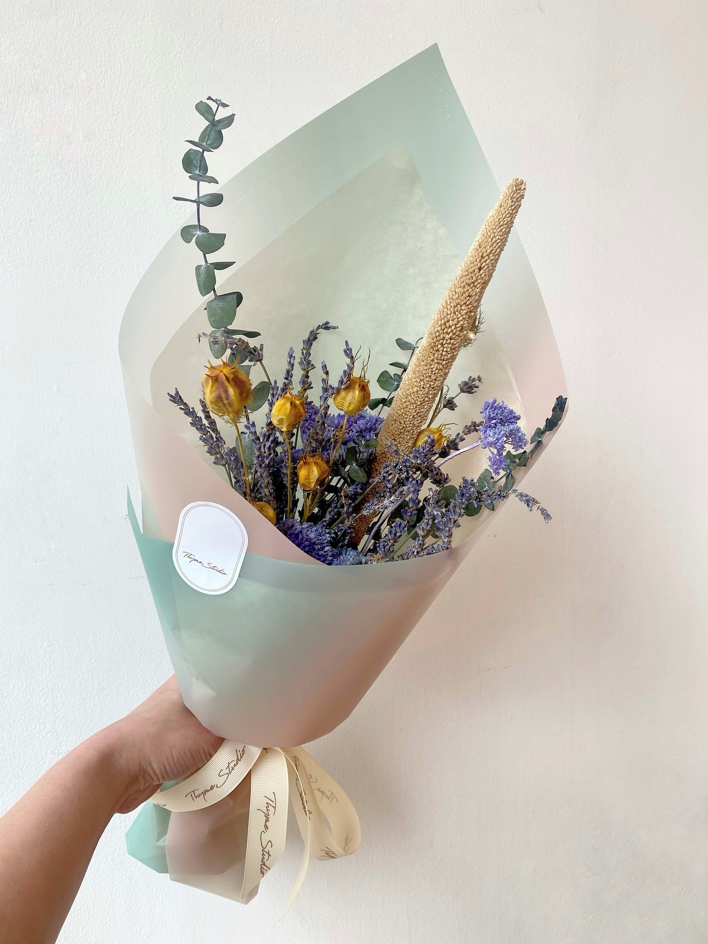 Golden Meadow Bliss Dried Bouquet