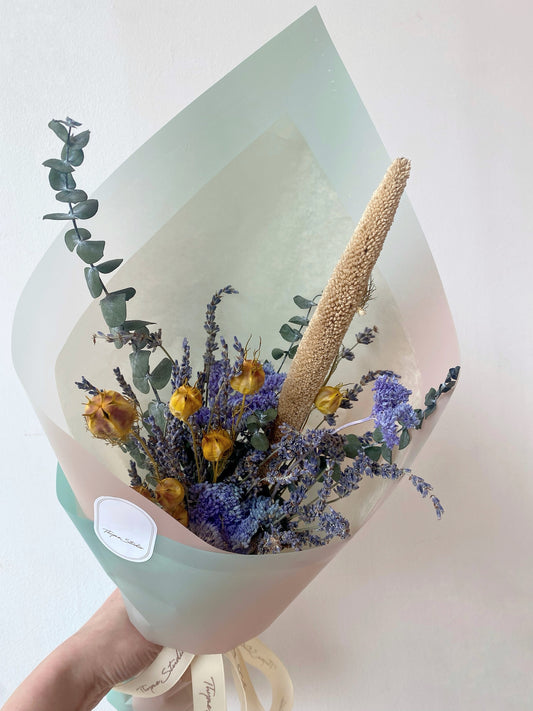 Golden Meadow Bliss Dried Bouquet