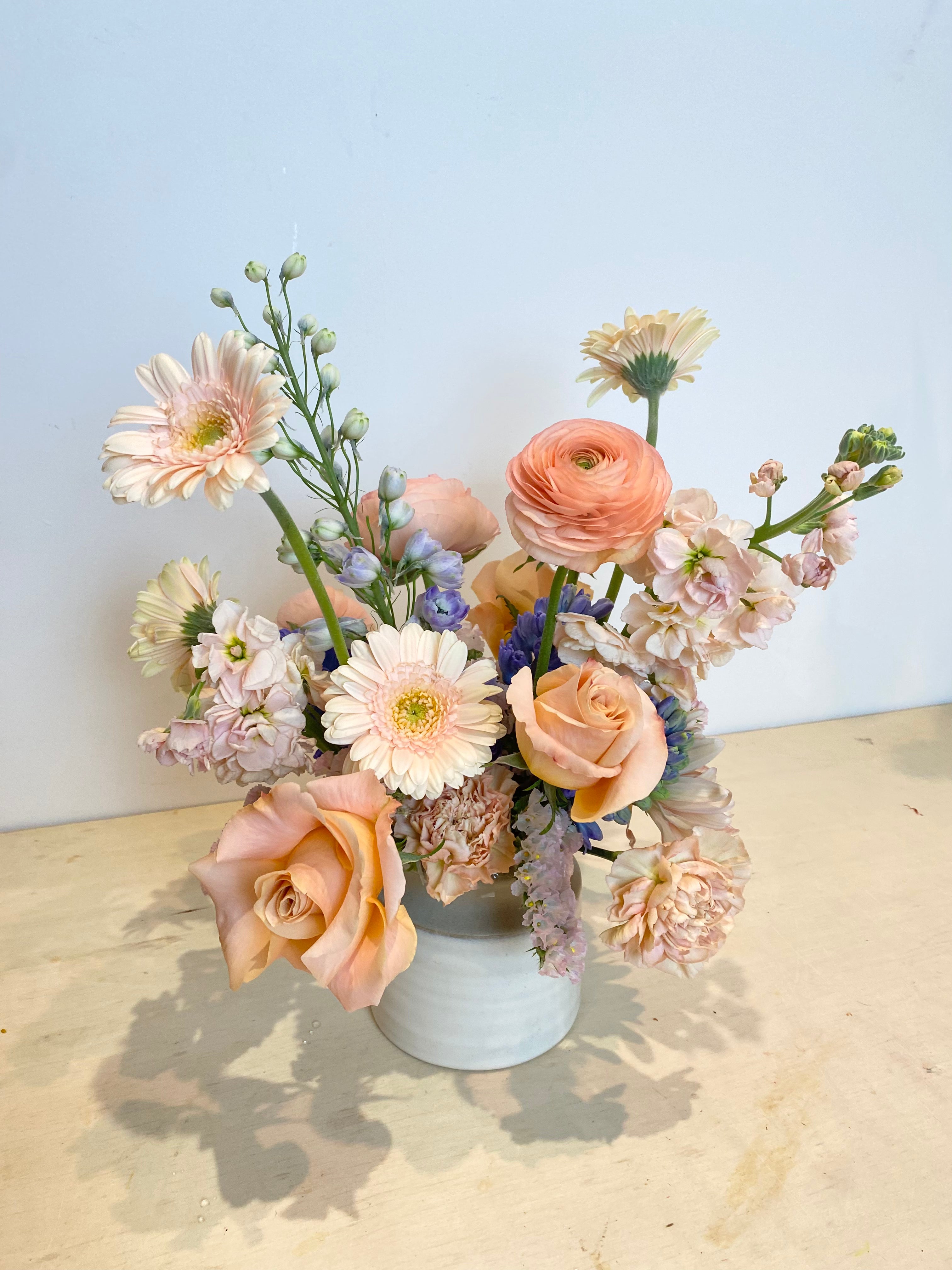 Peach Garden Arrangement