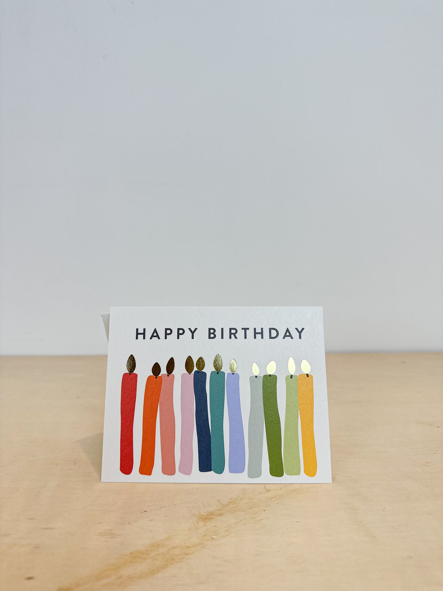 Happy Birthday Candles - Halfpenny Postage