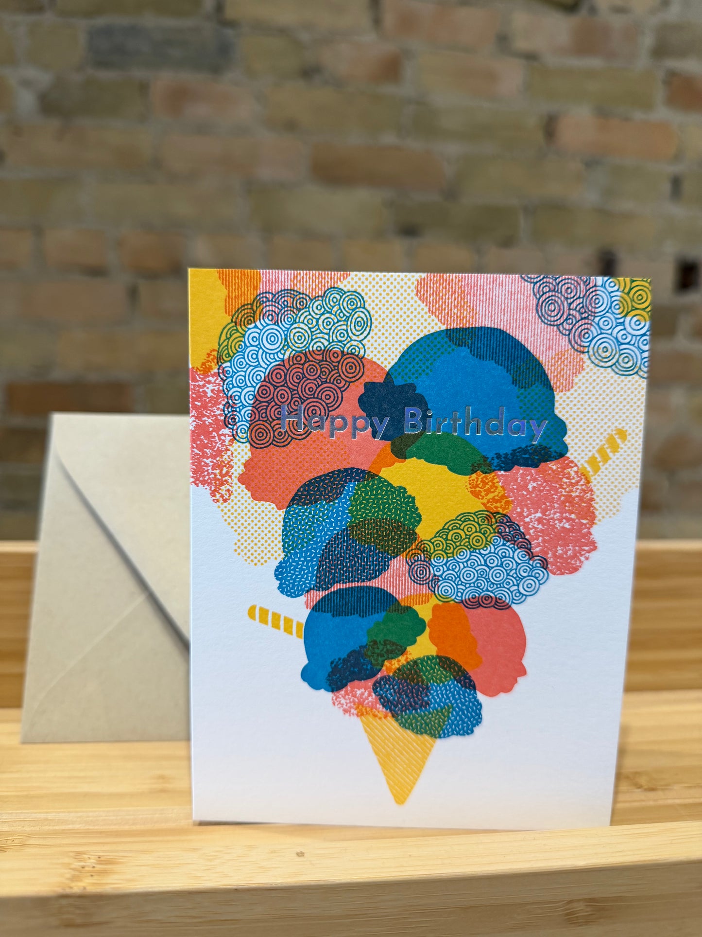 Birthday Ice Cream Cones - Porchlight Press