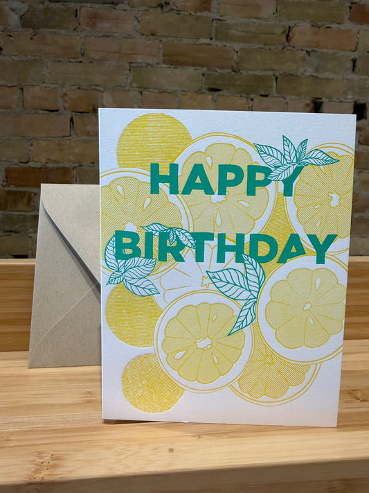 Birthday Lemons - Porchlight Press