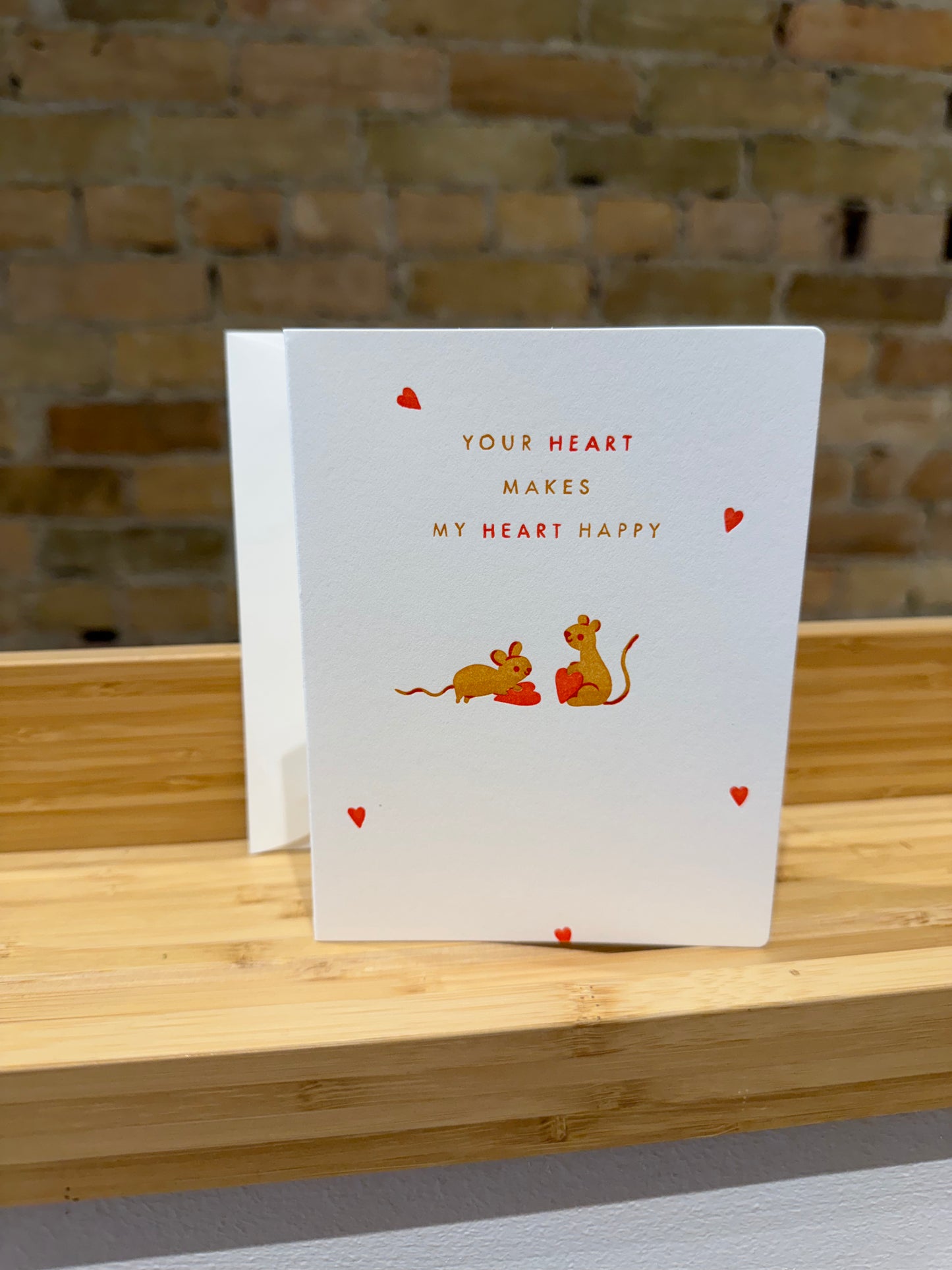 Homework Letterpress - Love & Friendship Greeting Cards