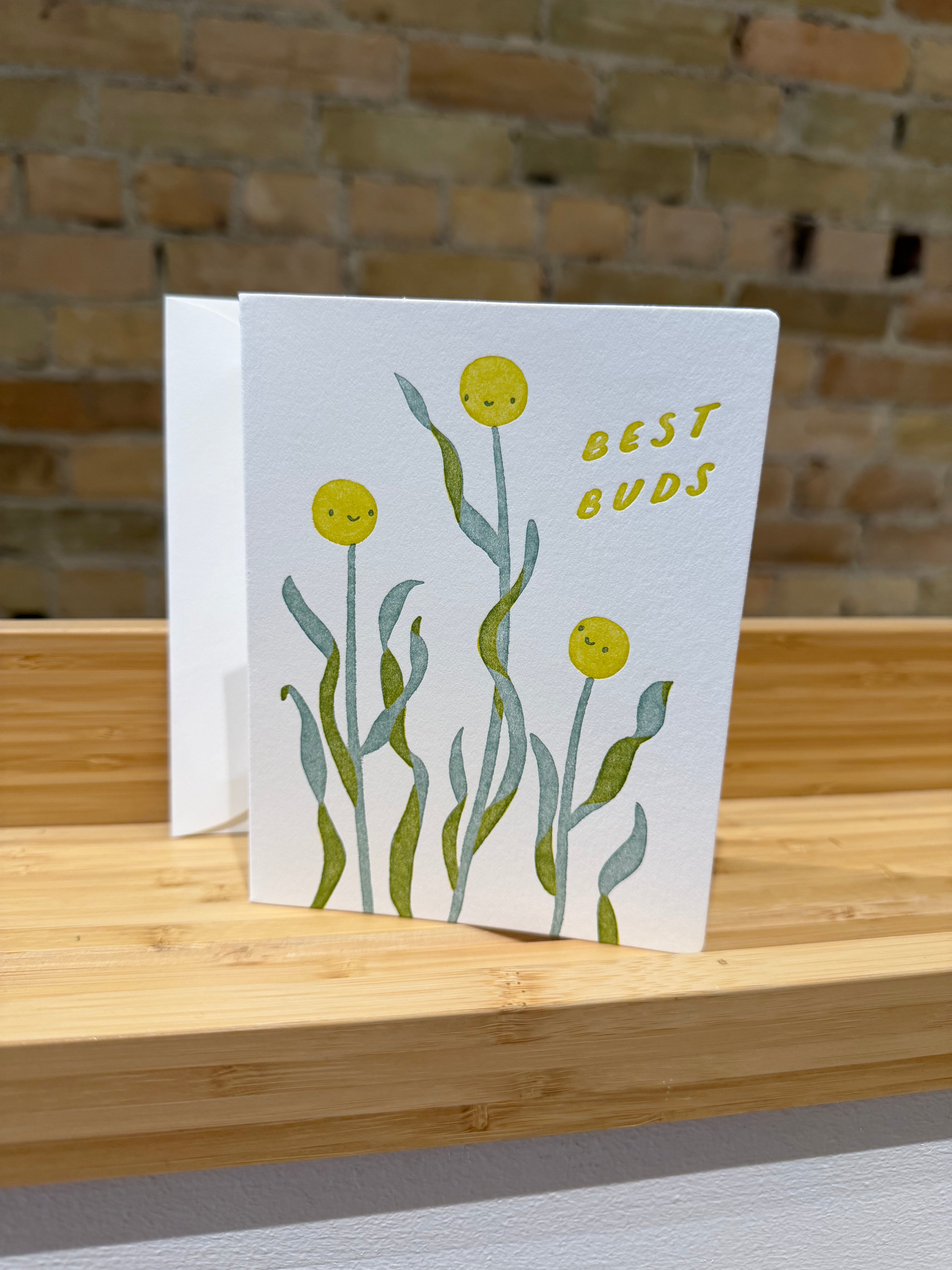 Best Buds - Homework Letterpress