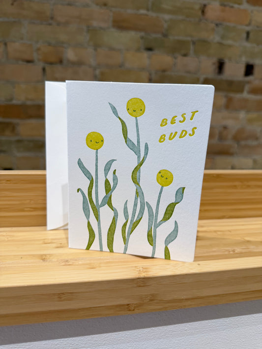Best Buds - Homework Letterpress
