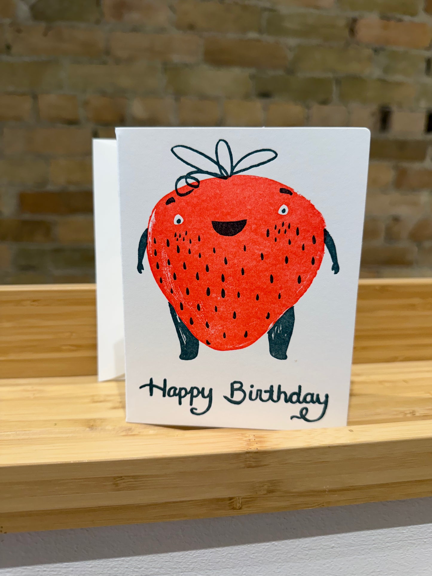 Homework Letterpress - Birthday Greeting Cards
