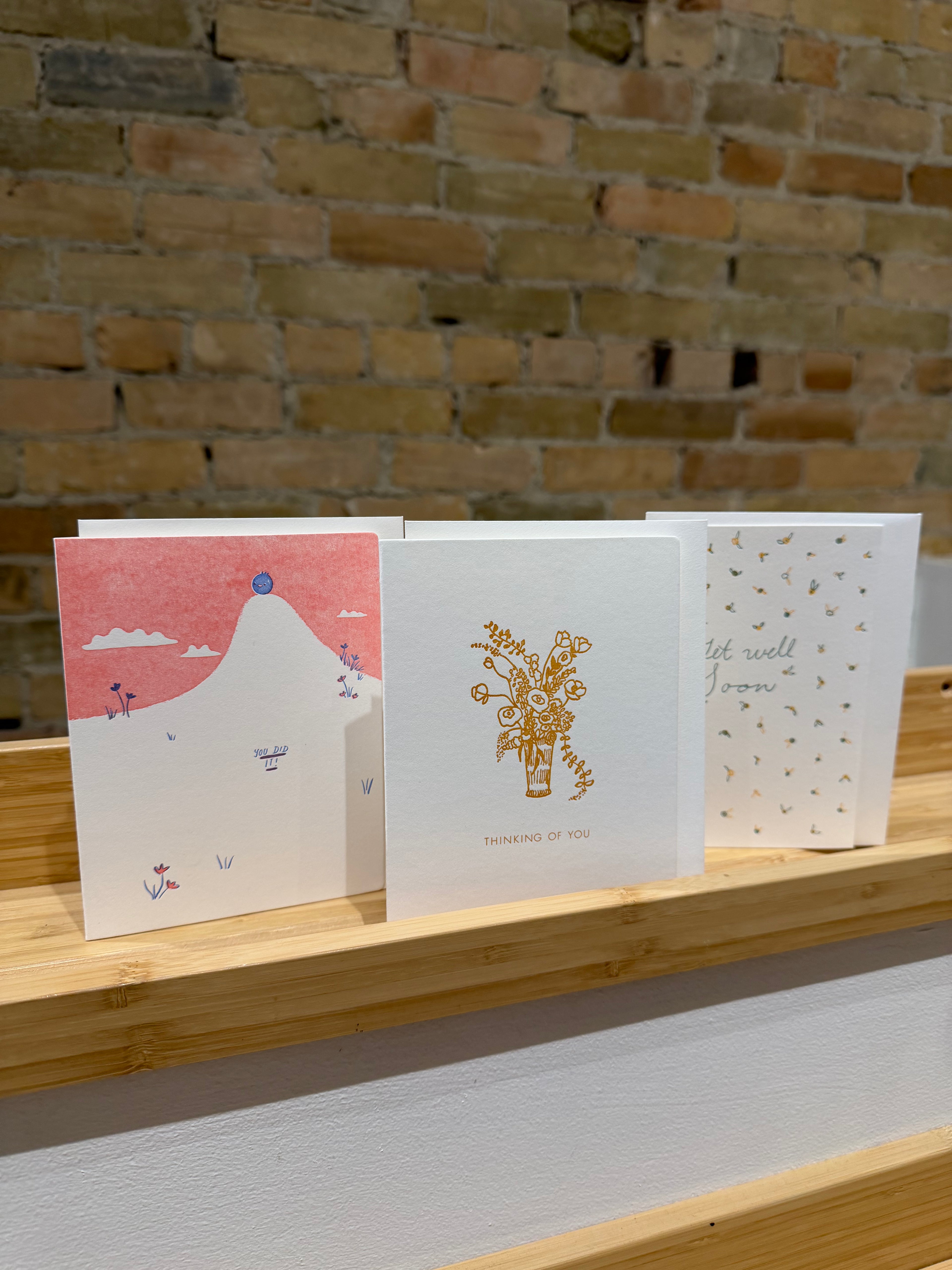 Comfort & Support Greeting Cards - Homework Letterpress