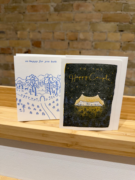 Homework Letterpress - Wedding Greeting Cards