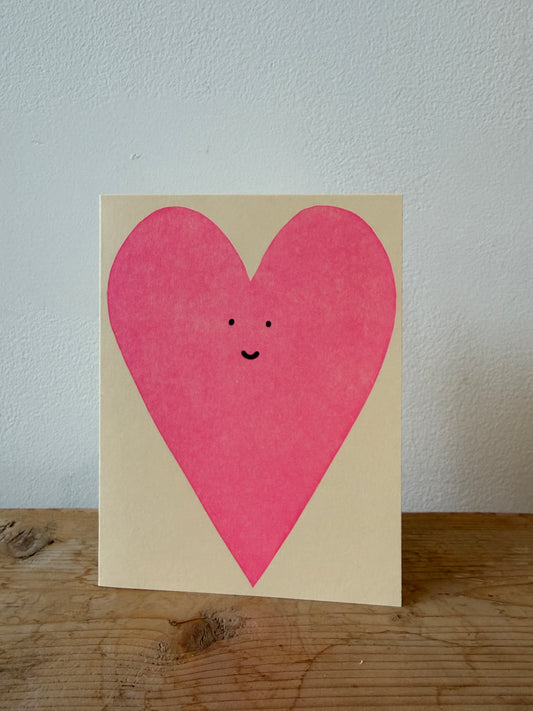 Big Pink Heart - Flycatcher Press