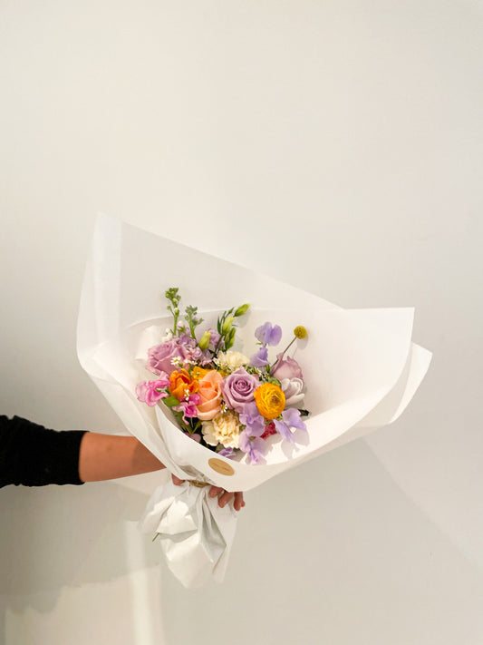 Secret Garden bouquet with lush garden-style fresh flowers, same-day delivery and pickup in Toronto & GTA – Thyme Studio